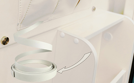 cases of solid color edge banding