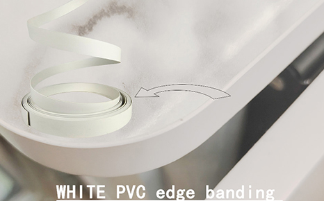 cases of solid color edge banding