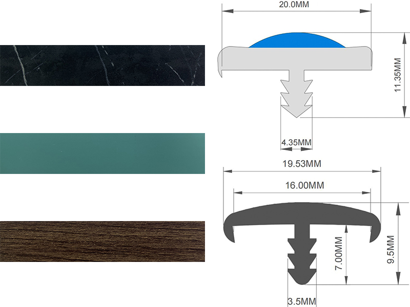 Shape Guide of PVC Edge Banding