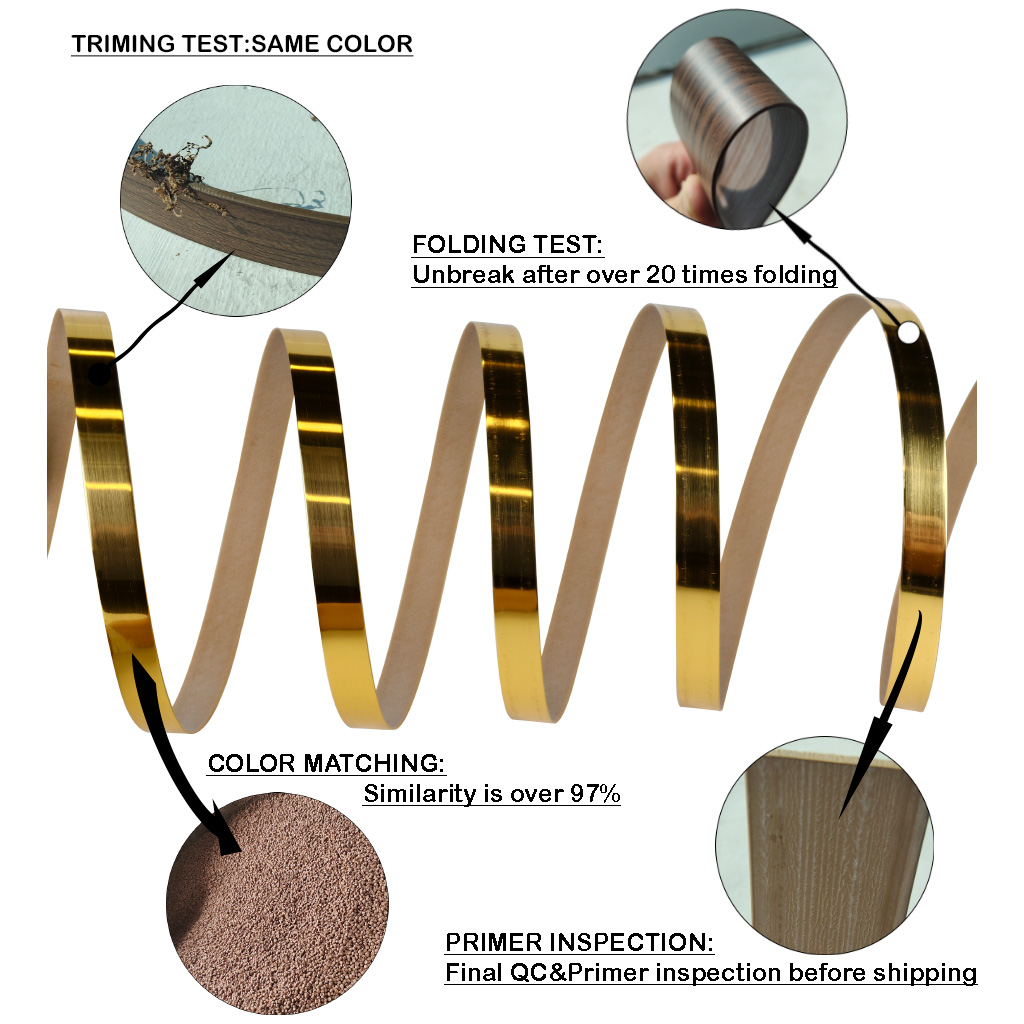 gold edge banding