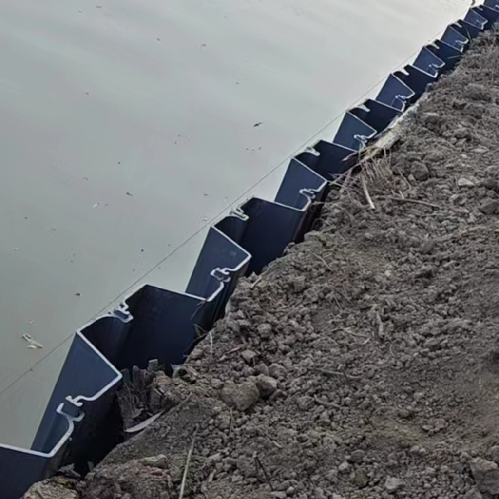z shape vinyl sheet pile manufacturer