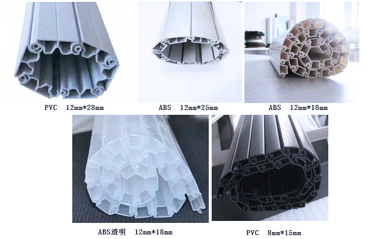 Plastic PVC ABS olling shutter door