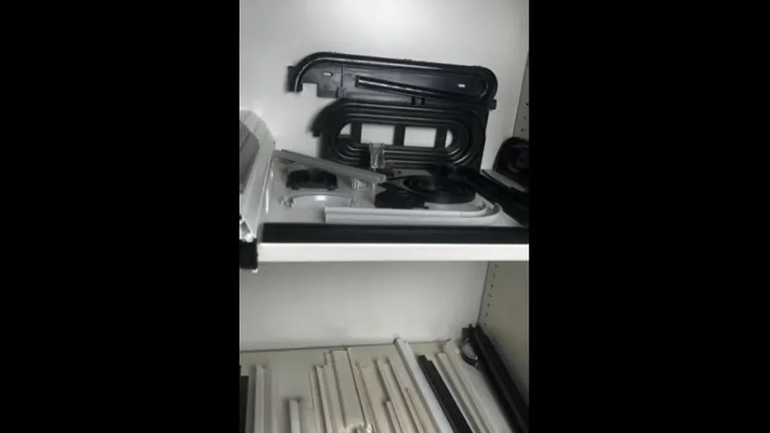 Roller Shutter Door Accessories Display