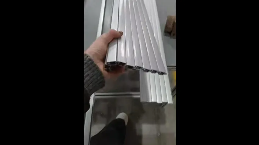 Roller shutter door installation