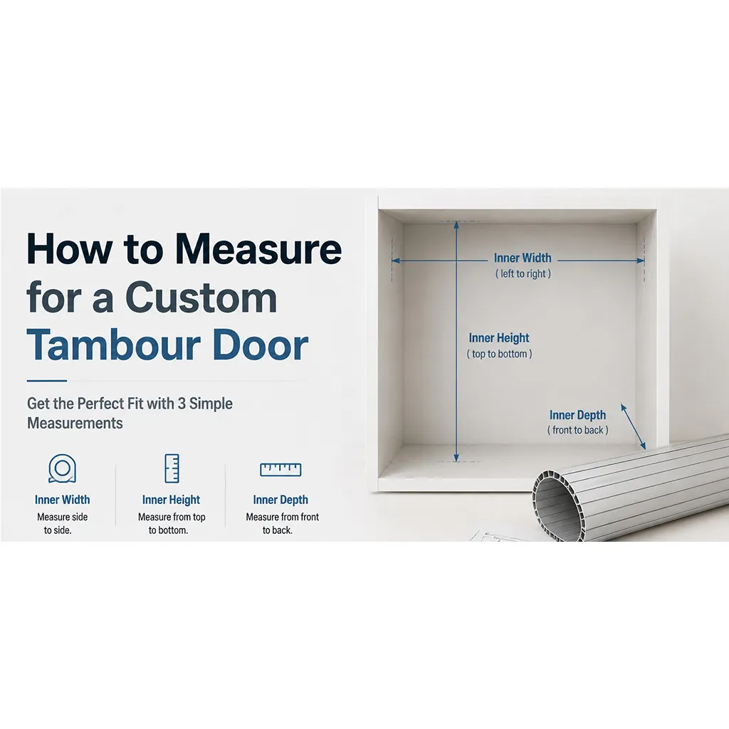 How to Measure for a Custom Tambour Door: A B2B Buying Checklist