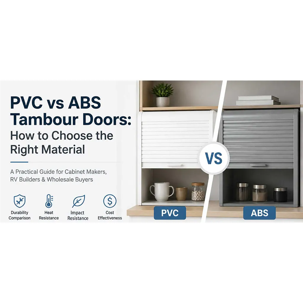 PVC vs ABS Tambour Doors: How to Choose the Right Material