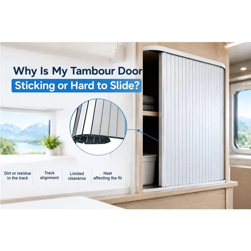 Why Is My Tambour Door Sticking or Hard to Slide?